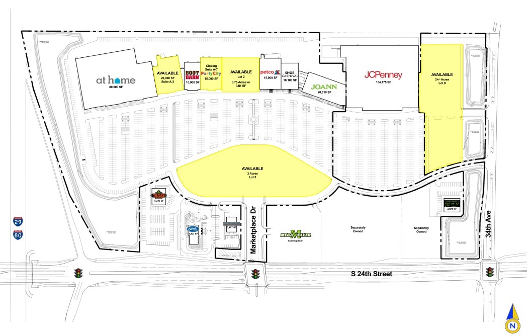 Market Place Dr, Council Bluffs, IA à louer Plan de site– Image 1 sur 1