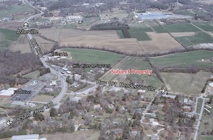 4165 Haywood Rd, Mills River, NC à vendre - Aérien – Image 3 sur 8