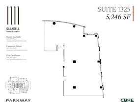1111 Brickell Ave, Miami, FL à louer Plan de site– Image 1 sur 1