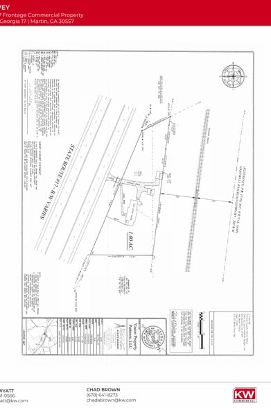 15924 Jones St, Martin, GA à vendre - Plan cadastral – Image 1 sur 2