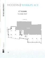 950 F St NW, Washington, DC à louer Plan d’étage– Image 1 sur 1
