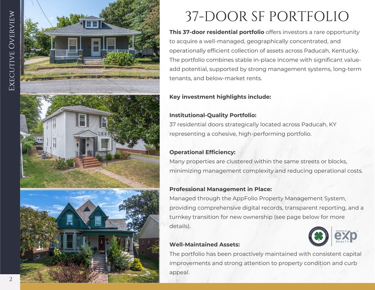 37-Door SF Portfolio, Paducah KY portefeuille de 1 biens à vendre sur LoopNet.fr - Photo de l’immeuble – Image 2 sur 14