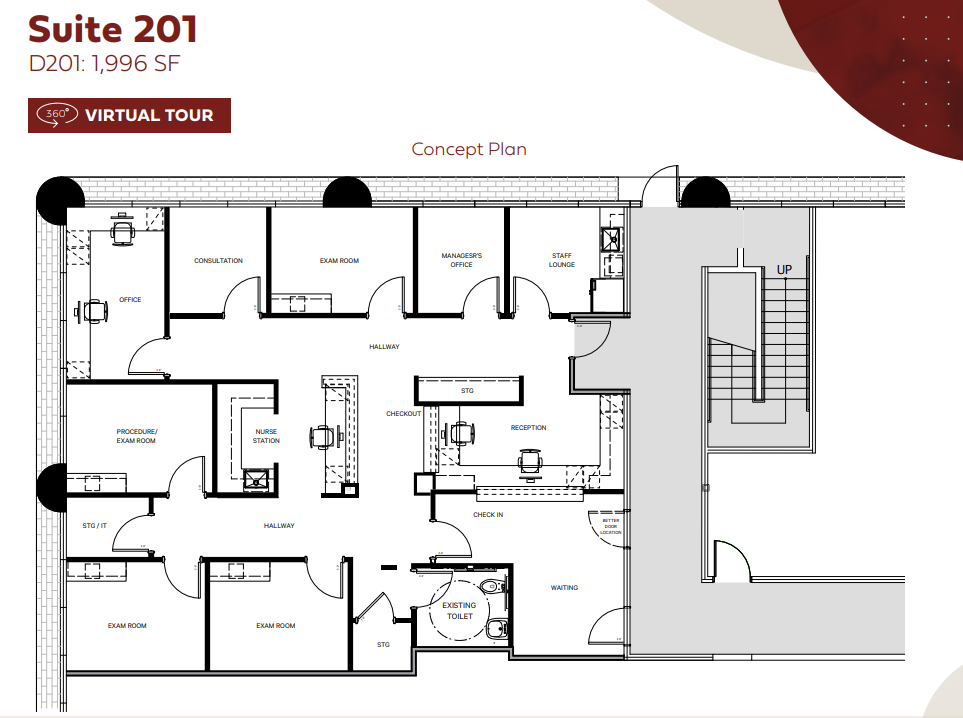 477 N El Camino Real, Encinitas, CA à louer Plan d’étage– Image 1 sur 1