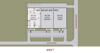 1040-1060 High St, Mundelein, IL à louer Plan de site– Image 1 sur 1