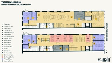 119 Martin Luther King Jr Blvd, Savannah, GA à louer Plan de site– Image 1 sur 2