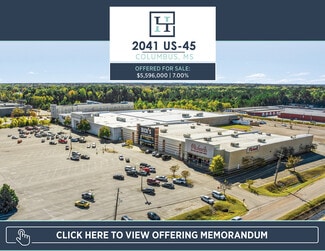 Plus de détails pour 2041 US-45, Columbus, MS - Local commercial à vendre