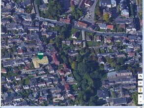 Le Houlme - Vue aérienne vue de carte