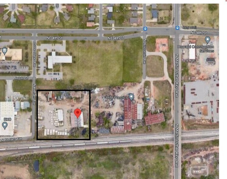 308 N Rhode Island Ave, Oklahoma City, OK à louer - Aérien – Image 2 sur 2