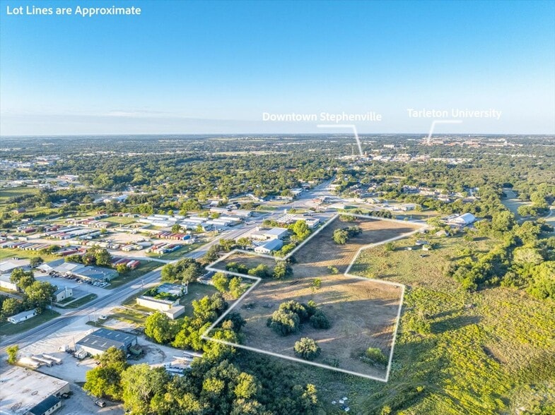 1401 E Washington St, Stephenville, TX à vendre - Aérien – Image 3 sur 34