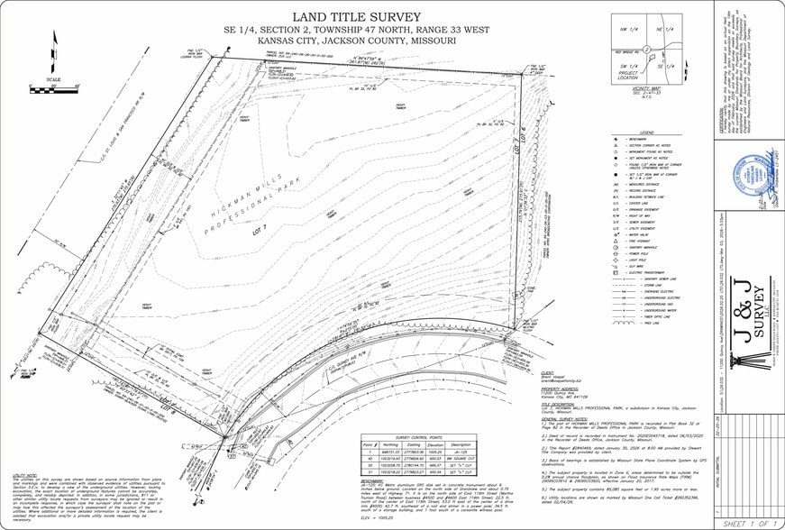 11200 Quincy Ave, Kansas City, MO à vendre - Plan cadastral – Image 2 sur 4