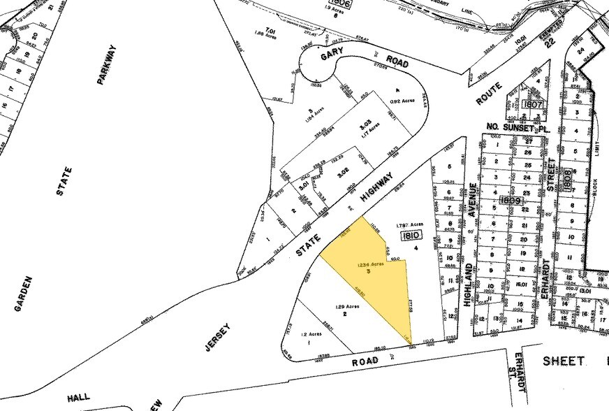 1620 US Highway 22 E, Union Township, NJ à louer - Plan cadastral – Image 2 sur 25
