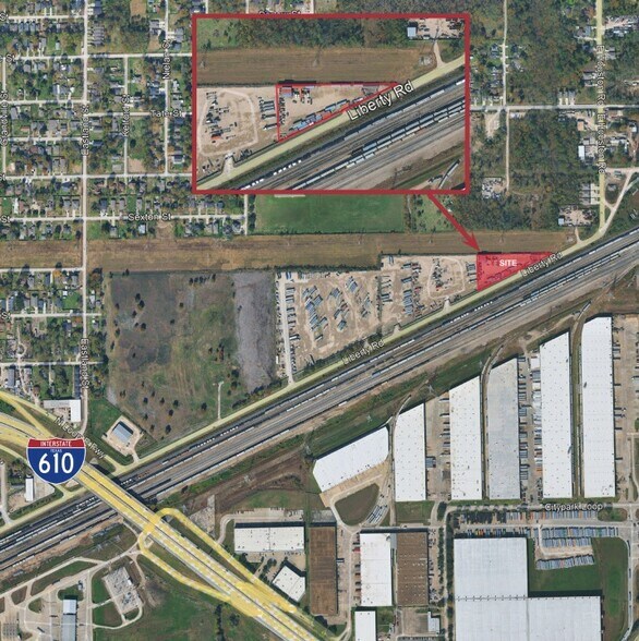 8461 Liberty Rd, Houston, TX à louer - Aérien – Image 2 sur 2