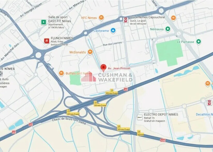 Local commercial dans Nîmes à louer - Photo de l’immeuble – Image 3 sur 3