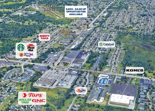 1231-1235 French Rd, Depew, NY - VUE AÉRIENNE  vue de carte
