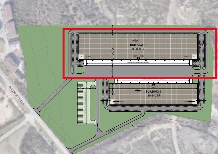 3950 Angle Ave, Fort Worth, TX à louer - Plan de site – Image 3 sur 4