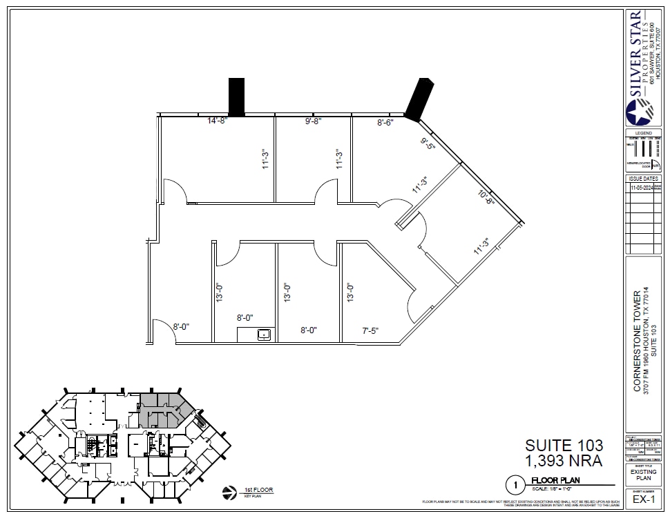 3707 FM 1960 W, Houston, TX à louer Plan d’étage– Image 1 sur 1