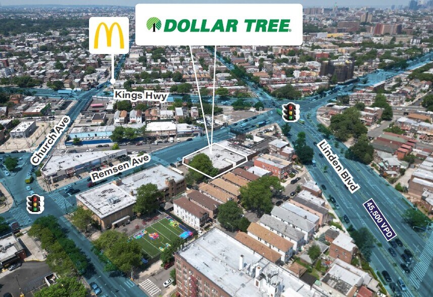 525-533 Remsen Ave, Brooklyn, NY à vendre - Photo de l’immeuble – Image 2 sur 4
