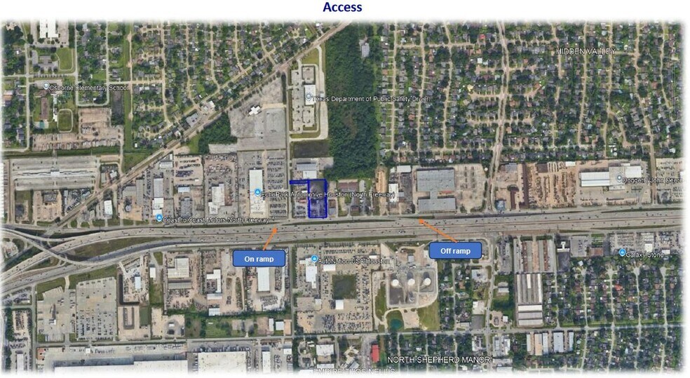 8483 North Fwy, Houston, TX à louer - Aérien – Image 2 sur 4