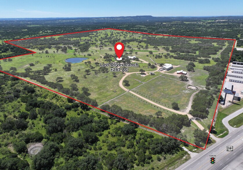 Hwy 71 and 281, Marble Falls, TX à vendre - Aérien – Image 3 sur 4