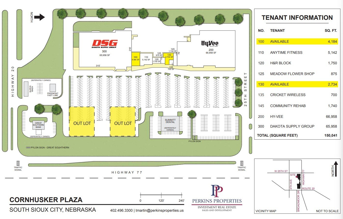 2601 Cornhusker Dr, South Sioux City, NE à louer Plan de site– Image 1 sur 1