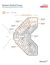 9150 Huebner Rd, San Antonio, TX à louer Plan d’étage– Image 1 sur 1
