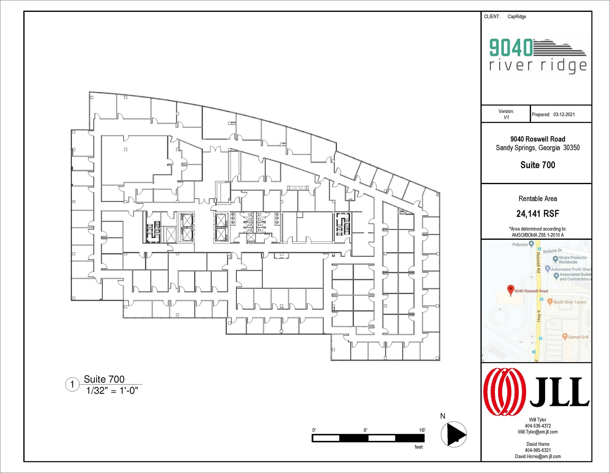 9040 Roswell Rd, Atlanta, GA à louer Plan d’étage– Image 1 sur 1
