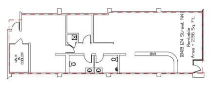 10412 124 St, Edmonton, AB à louer Plan d’étage– Image 1 sur 1