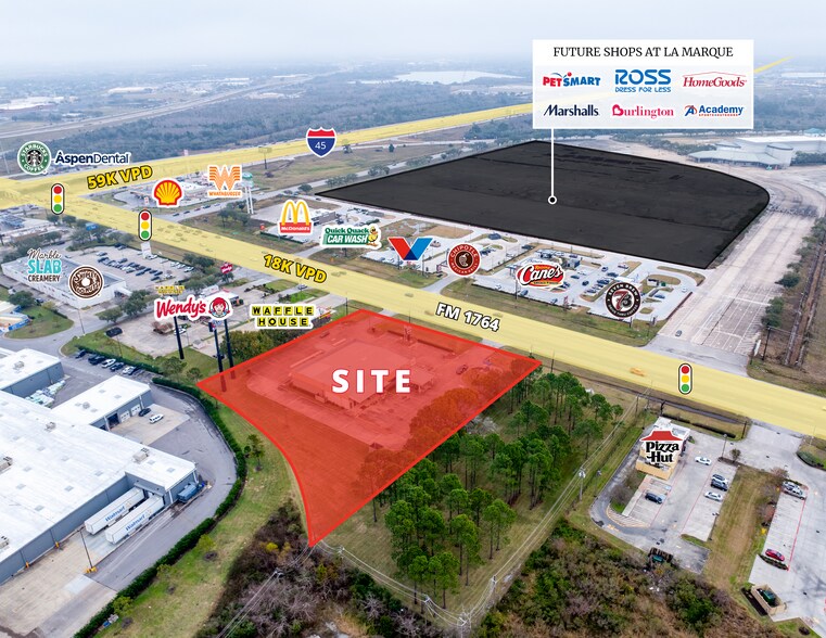 3000 FM 1764, La Marque, TX à louer - Photo de l’immeuble – Image 2 sur 2