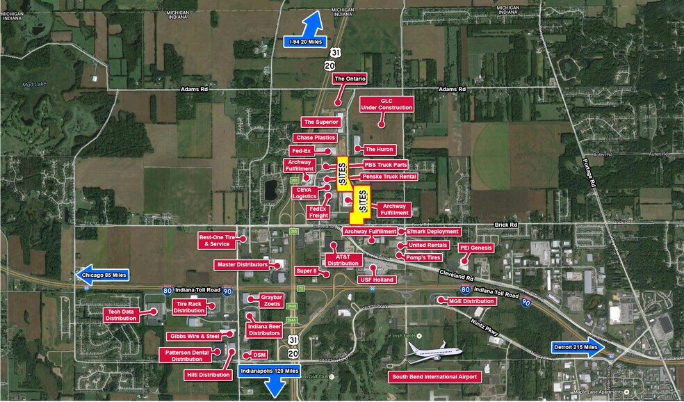 US 31 & Dylan Drive land portefeuille de 4 biens à vendre sur LoopNet.fr - Photo de l’immeuble – Image 2 sur 3
