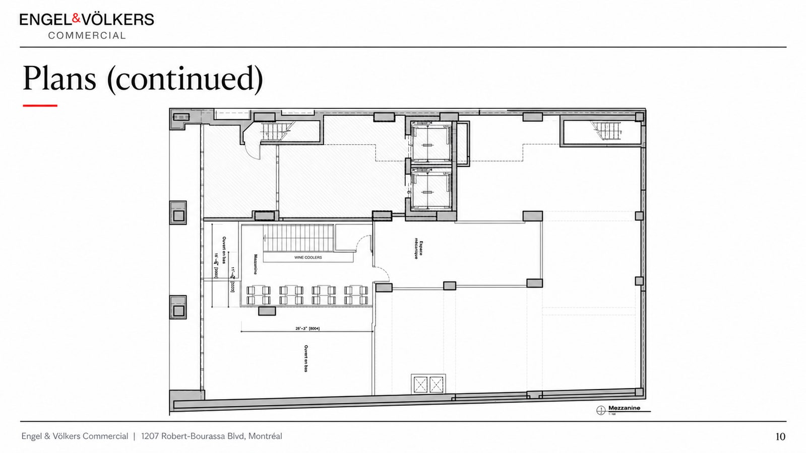 1207-1235 Boul Robert-Bourassa, Montréal, QC H3B 0C3 - Lot 1207 - - Plan d’étage - Image 2 of 3