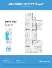 4126 Southwest Fwy, Houston, TX à louer Plan d’étage– Image 1 sur 1