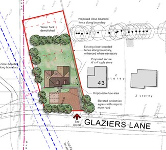 Plus de détails pour Glaziers Ln, Normandy - Terrain à vendre