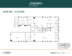 14131 Midway Rd, Addison, TX à louer Plan d’étage– Image 1 sur 1