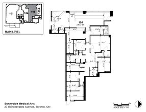 27 Roncesvalles Ave, Toronto, ON à louer Plan d’étage– Image 1 sur 1