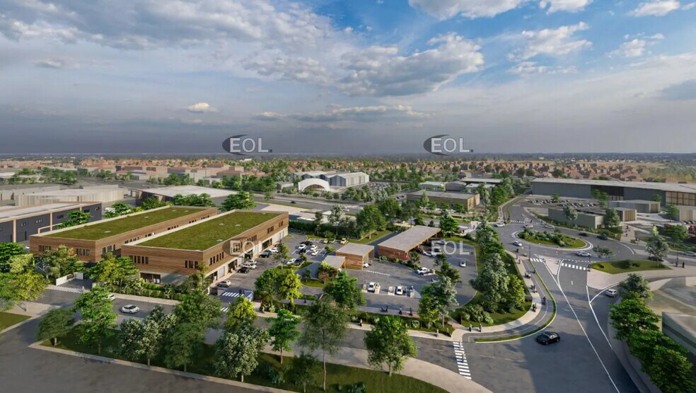 Local d’activités dans Servon à louer - Aérien – Image 1 sur 5