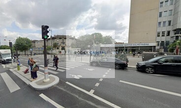 Paris - Vue aérienne  vue de carte