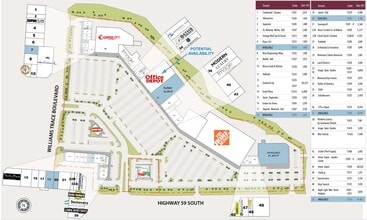 15201-15555 Southwest Fwy, Sugar Land, TX à louer Plan de site– Image 1 sur 1