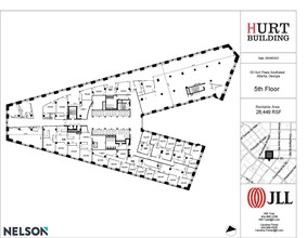 50 Hurt Plz SE, Atlanta, GA à louer Plan d’étage– Image 1 sur 1