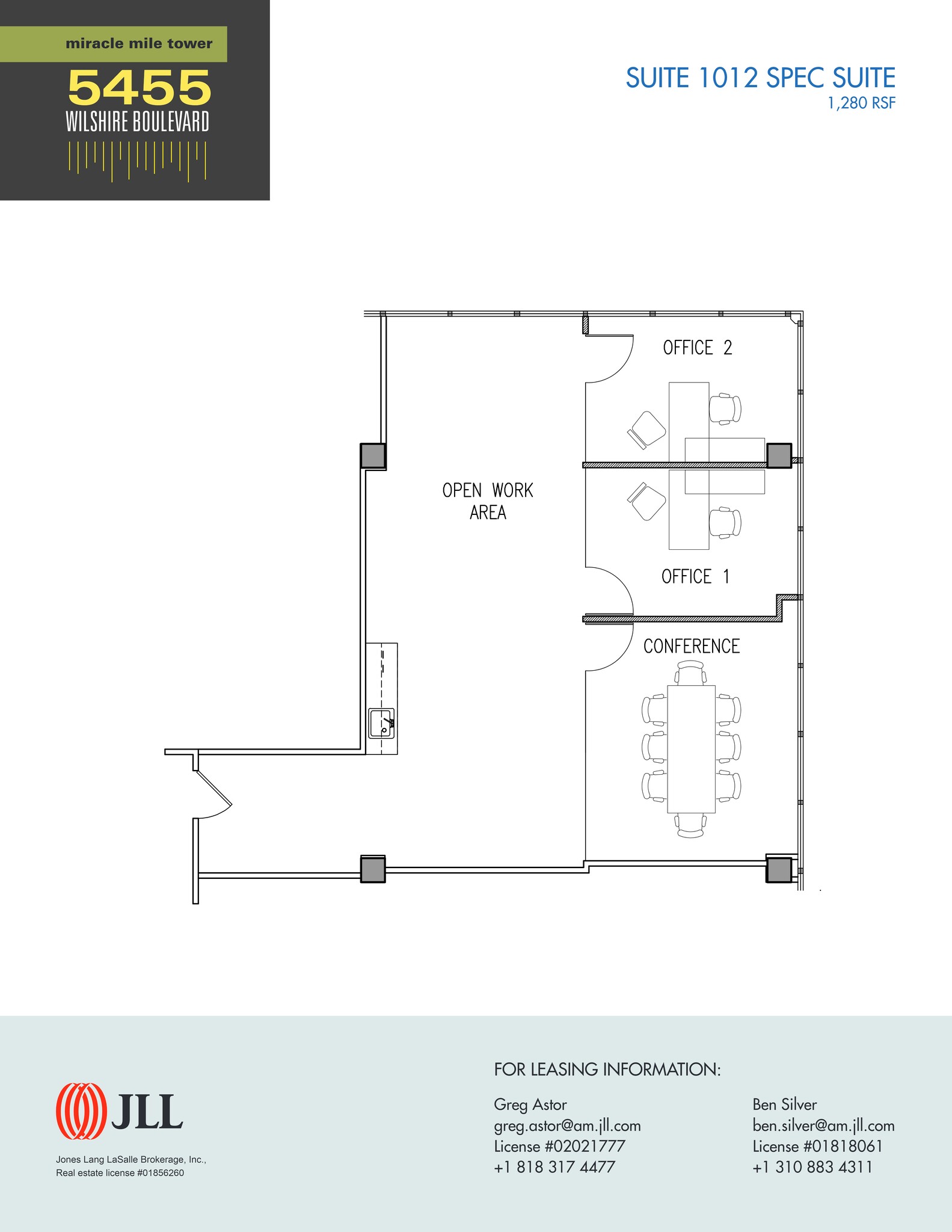 5455 Wilshire Blvd, Los Angeles, CA à louer Plan de site– Image 1 sur 1