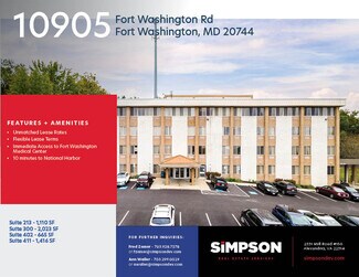 Plus de détails pour 10905 Fort Washington Rd, Fort Washington, MD - Bureau à louer