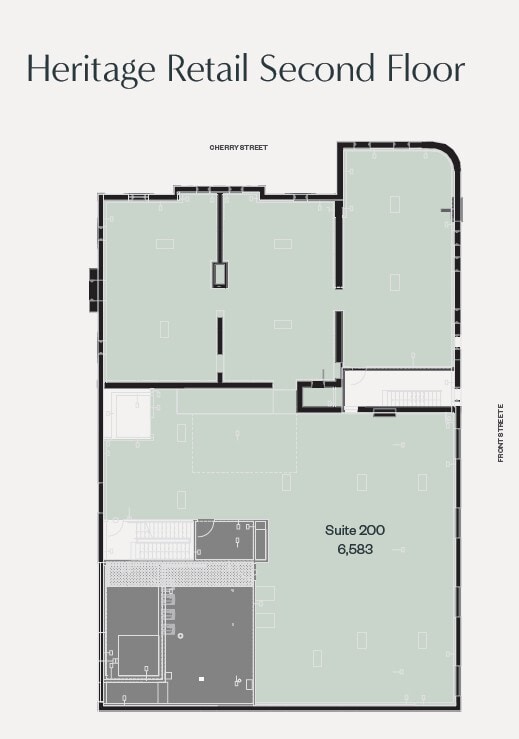 125 Mill St, Toronto, ON à louer Plan d’étage– Image 1 sur 1