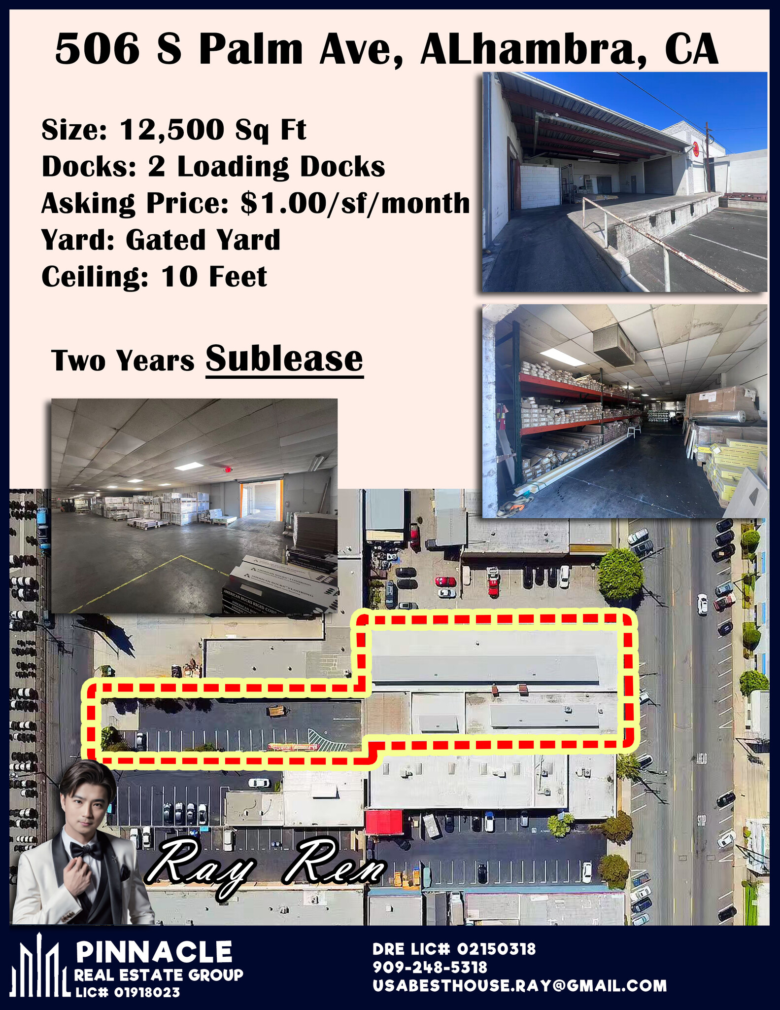 500-506 S Palm Ave, Alhambra, CA à louer Photo de l’immeuble– Image 1 sur 1