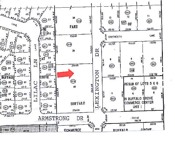160-180 Lexington Dr, Buffalo Grove, IL à louer - Plan cadastral – Image 3 sur 29