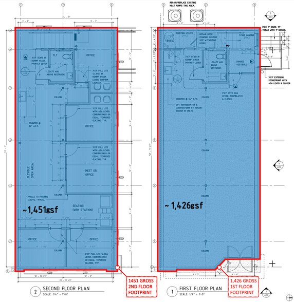 122 W Chatham St, Cary, NC à louer - Plan de site – Image 2 sur 4