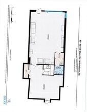 657-661 W Main Rd, Middletown, RI à louer Plan d’étage– Image 2 sur 2
