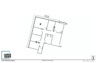 2100 Travis St, Houston, TX à louer Plan de site– Image 1 sur 1