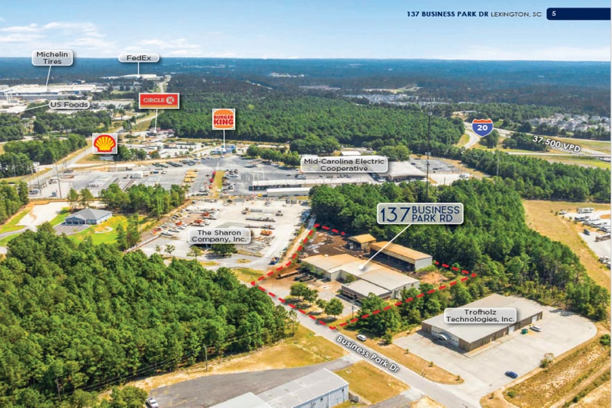 137 Business Park Dr, Lexington, SC à vendre - Photo de l’immeuble – Image 2 sur 4