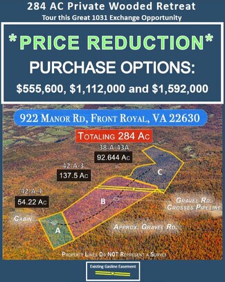 Plus de détails pour 922 Manor Ln, Boyce, VA - Terrain à vendre