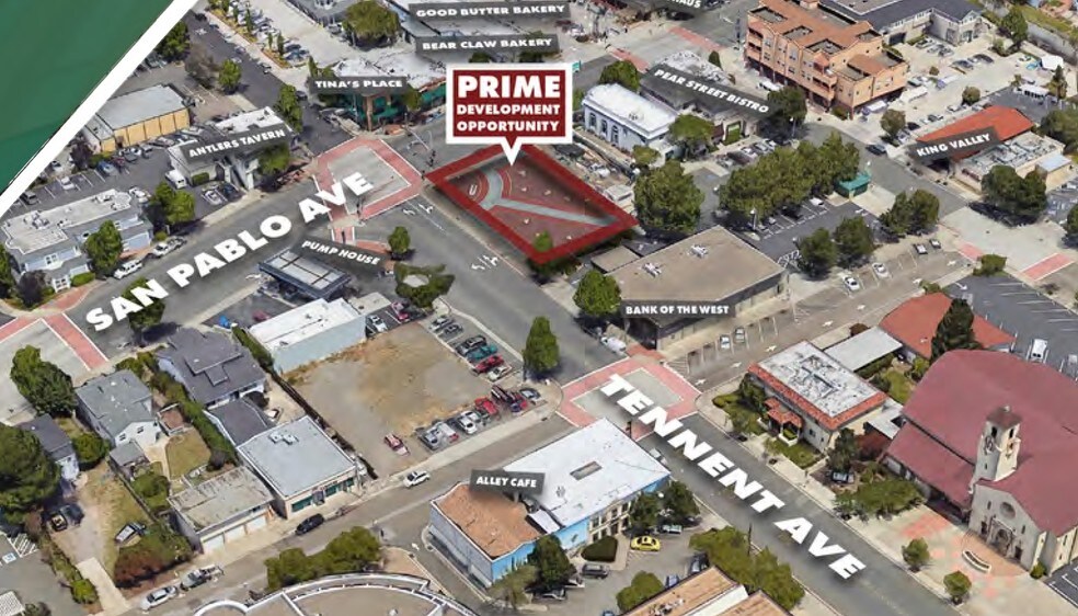 2301 San Pablo Ave, Pinole, CA à vendre - Aérien – Image 3 sur 6