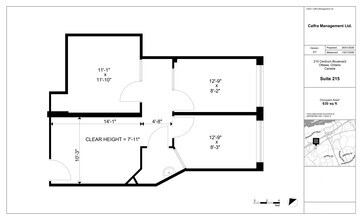 210 Centrum Blvd, Ottawa, ON à louer Plan de site– Image 1 sur 5